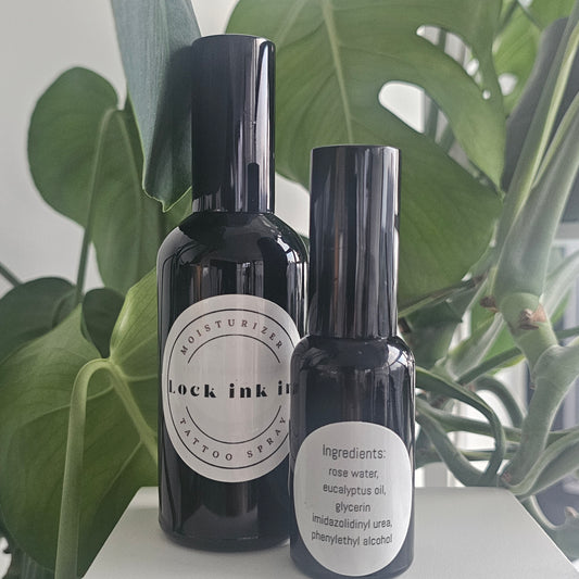 100 ml. black glass ink aftercare mist